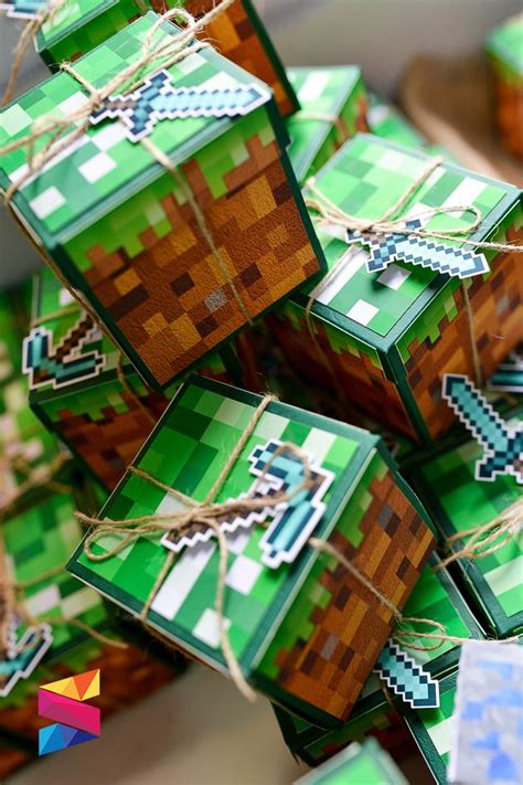 Host an epic minecraft birthday party with these ideas. Luisito 7th Birthday Exploding Box Invitations | Exploding ...
