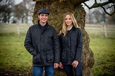 Ellen Whitaker and Antonio Marinas wearing Barbour at a recent ...