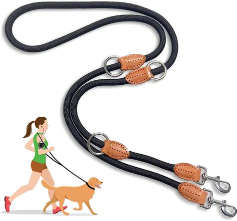 Multi Function Hands Free Dog Rope Leash 7ft Strong