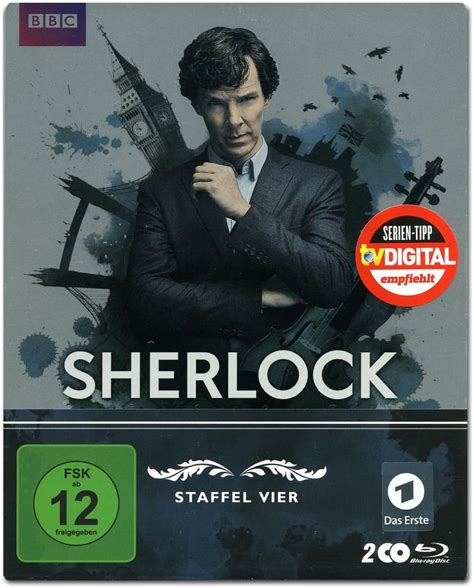 Sherlock Season 4 Exclusive Limited Steelbook Edition German Blu