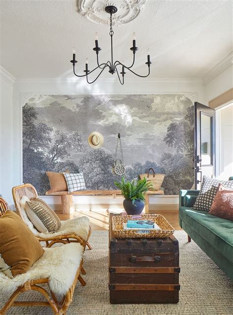 Living Room Wallpaper Ideas That Make A Design Statement