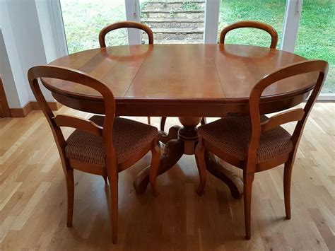 Solid Cherry Wood Dining Table Photos