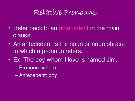 Ppt Chapter 17 Relative Pronouns Powerpoint Presentation Free