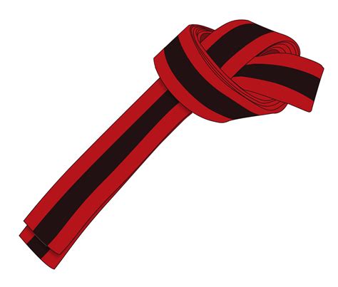 red black belt clip art library
