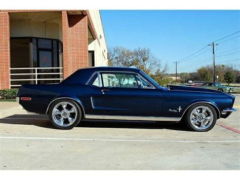 1968 Mustang Coupe In Presidential Blue Foxy Pinterest Mustang