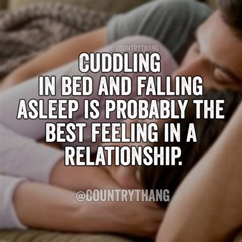 cuddling in bed and falling asleep is probably the best feeling in a