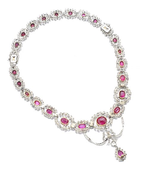 Ruby And Diamond Necklace Circa 1910 Magnificent Jewels And Noble