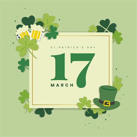 17th Of March Download Free Vectors Clipart Graphics And Vector Art