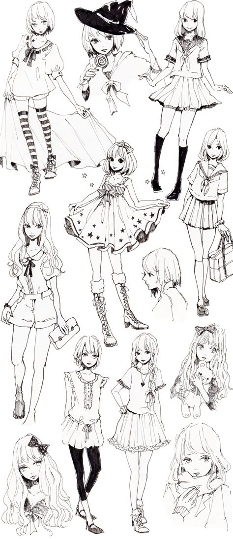 All The Poses Drawings Manga Drawing Sketches