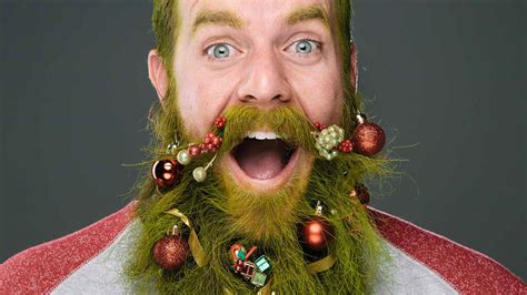 The 12 Beards Of Christmas Men Get In The Christmas Spirit With Their