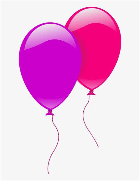 Balloon Clipart Two Balloon Clipart Png Image Transparent Png Free