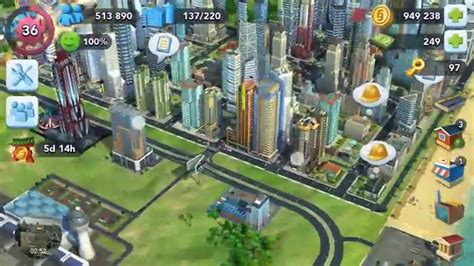 Simcity Buildit 500000 Population Youtube