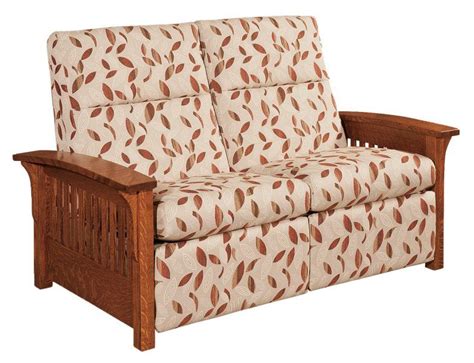 Up To 33 Off Skyline Slat Loveseat Recliner Amish Outlet Store