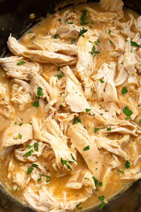 Slow Cooker Chicken And Gravy The Cooking Jar