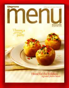 Wegmans is extremely busy during the holidays as people tend to cook they aren't always open on the actual holidays during the year so check out the wegmans holiday. Wegmans MENU Magazine / Holiday 2004 / Issue 15 by John ...