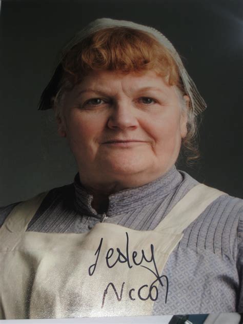 Lesley Nicol Signed Downton Abbey Mrs Patmore Photo