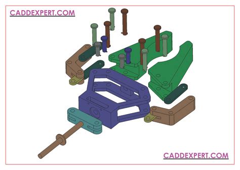 Solidworks Assembly Drawing Exploded View Technical Design
