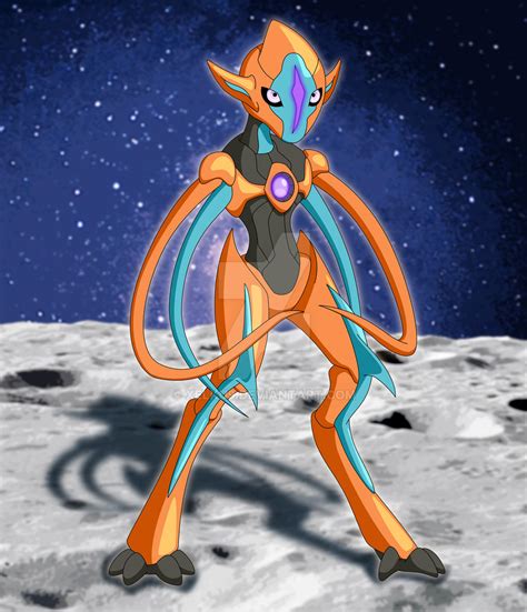 Deoxys Attack Form My Style By Xelku9 On Deviantart