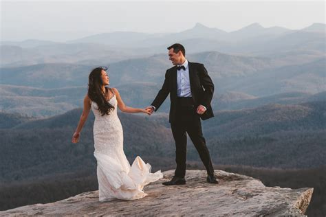 Wonderful Locations To Elope In Asheville Anniversary Ts For Couples