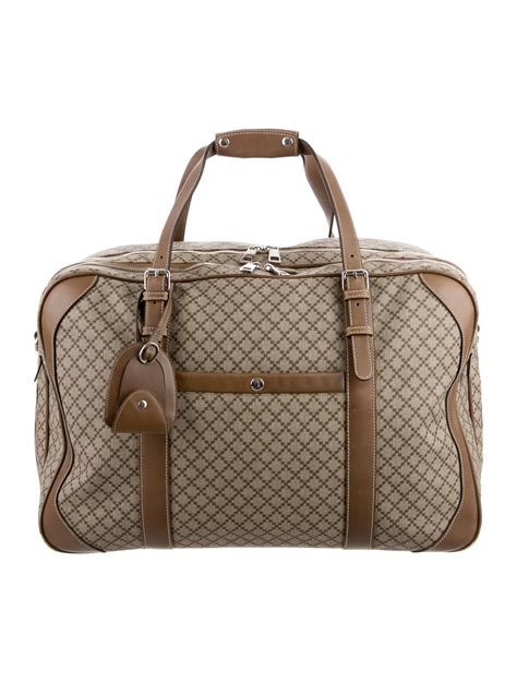Gucci Diamante Carry On Luggage Luggage Guc119374 The Realreal