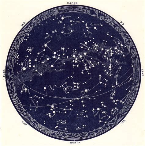 Check spelling or type a new query. 12u00 X 12u00 Poster u00 Vintage Star Map Of ...