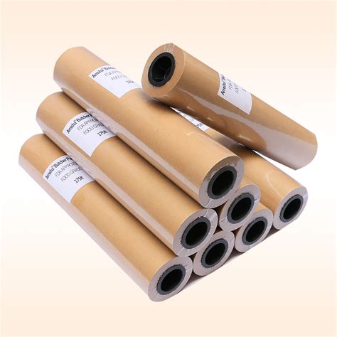 Brown Kraft Butcher Paper Roll Natural Food Grade Brown Wrapping