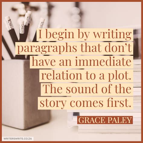 Quotable Grace Paley Writers Write