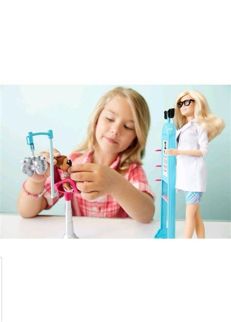 Barbie Careers Eye Doctor Doll Playset