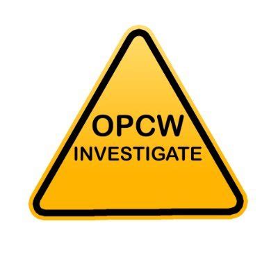 Opcw Investigate Opcwi Twitter