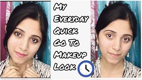 My Everyday Quick Go To Makeup Look No Foundation No Concealer Easy