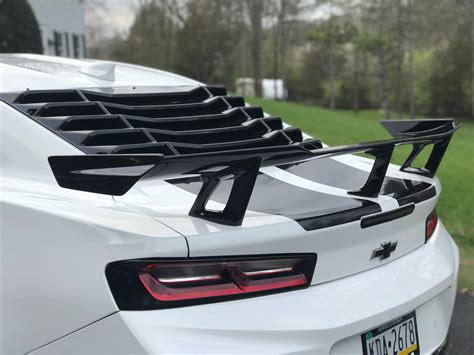 2016 2021 Camaro Iroc Z Zl1 1le Style Spoiler Fiberglass Iroc Motorsports