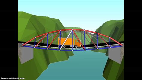 West Point Bridge Designer Test Youtube