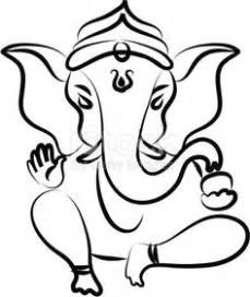 Easy Ganesh Drawing With Colour