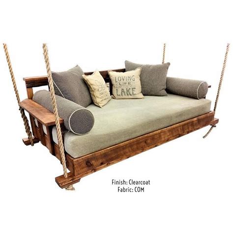 Randr Swing Bed Magnolia Porch Swings Wood Pergola Modern Pergola