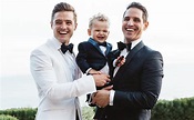 See photos from Robbie Rogers and Greg Berlanti's romantic wedding day