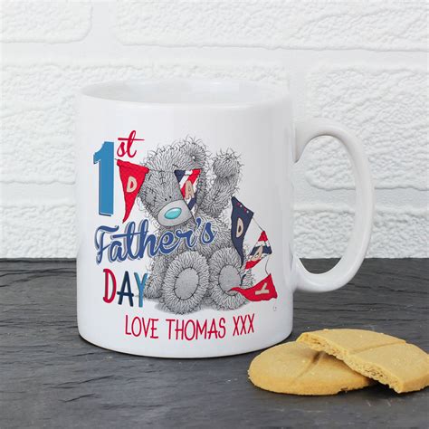 Personalised Me To You 1st Fathers Day Mug Fathers Day Mugs