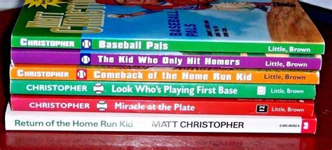 6 All Baseball Matt Christopher Chapter Books L3 Ages 7 10 Miracle At