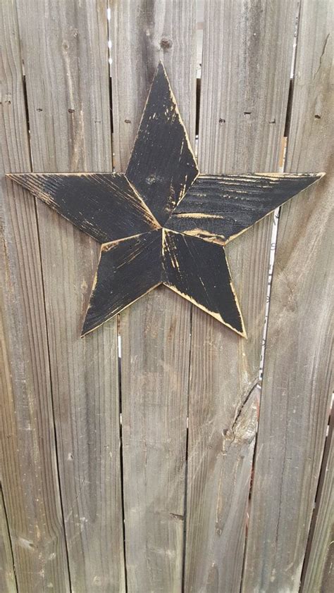 Small Rustic Reclaimed Wood Star Wall By Farmfreshcollections Wood