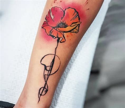 Wild Poppy Tattoo By Ilaria Tattoo Art Photo 29304
