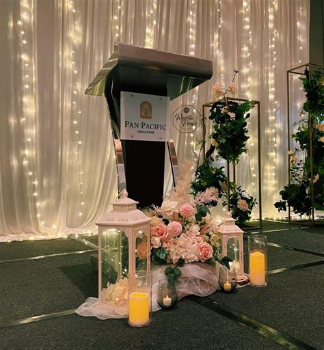 Wedding Reception Table Decorations Singapore