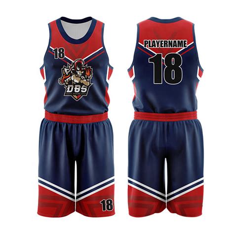 Sublimation Digital Printing Custom Basketball Jersey Uniform Design