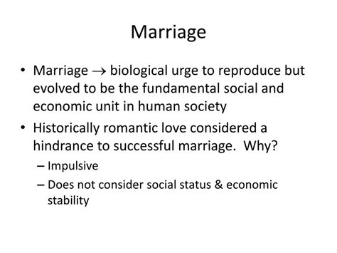 a brief history of marriage and mate selection ppt download