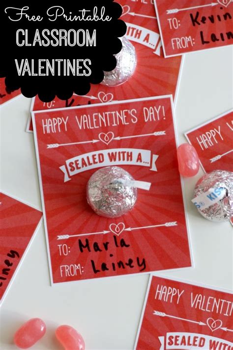 Learn about valentines day with free interactive flashcards. Free Printable Kids' Classroom Valentines + Blog Hop! | Catch My Party