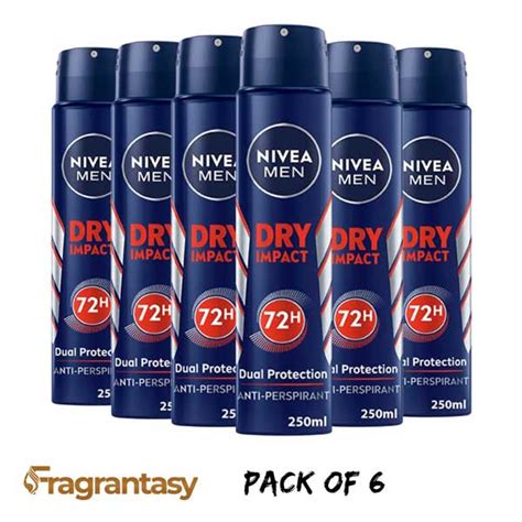 Nivea Men Deep Anti Perspirant Deodorant Spray 250ml Pack Of 12