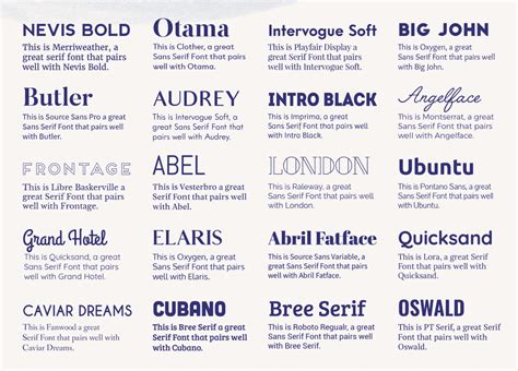 Free Font Pairings And How They Pertain To Your Brand