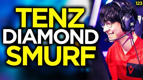 Tenz Destroys Diamond Players On His Smurf Valorant Funny Moments