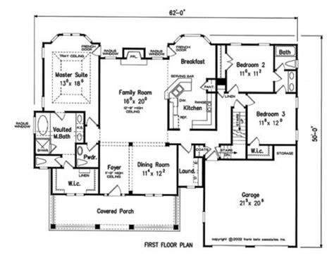 The best 4 bedroom cabin style house floor plans & layouts. Awesome 3 Bedroom 2 Bath House Plans With Basement - New ...