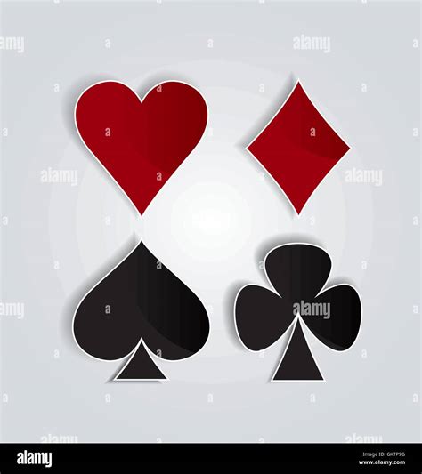 Playing Card Symbols Stock Vector Image And Art Alamy