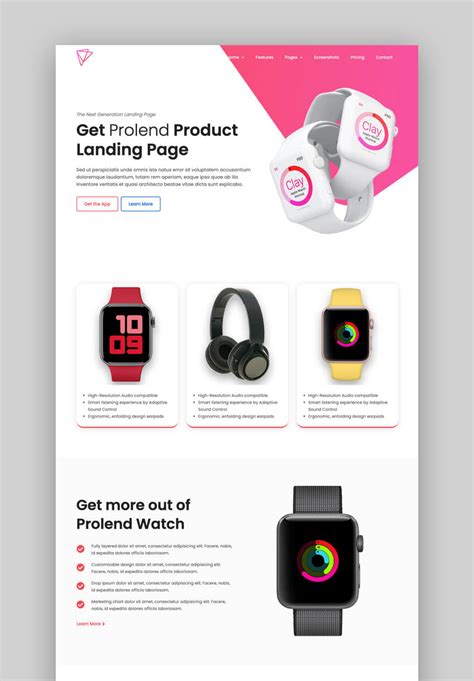 22 Best Product Landing Page Templates Great 2022 Examples