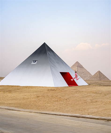 Theres A New Pyramid Up In Giza Jr Brings Interactive Art To Egypt